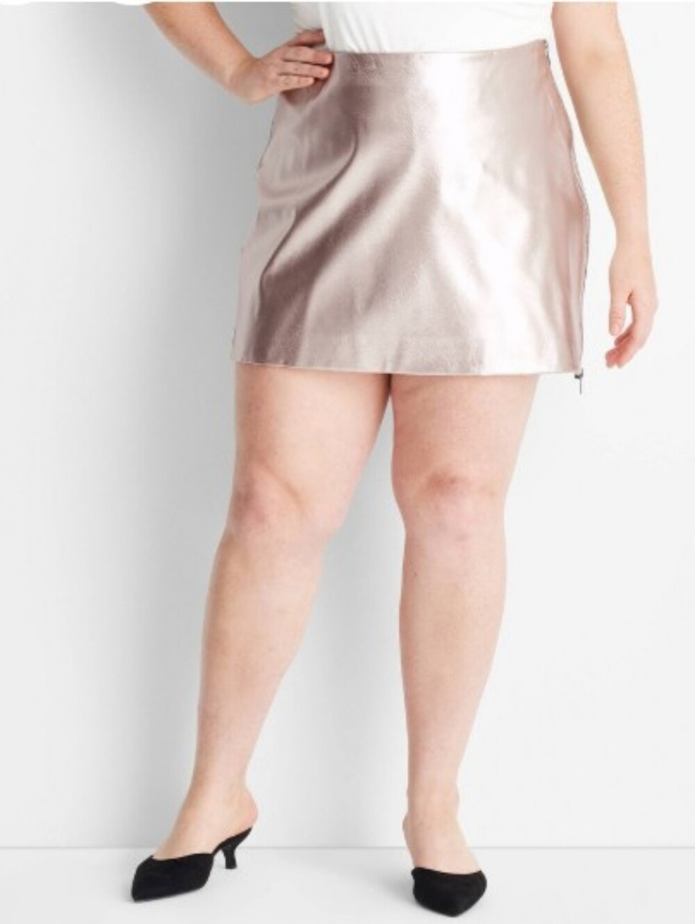 ❤️Metallic Gold Mini Skirt - Stylish Women’s Skirt